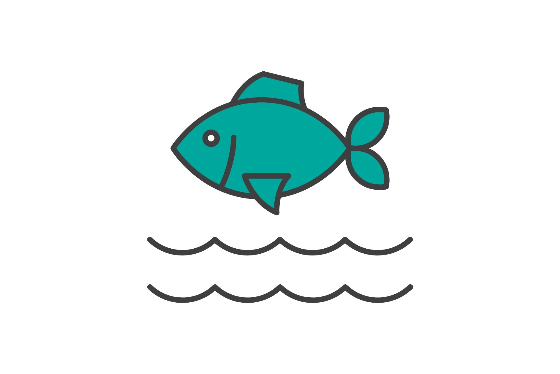 Icone portfolio artiste peintre scuzart Noyer le poisson dans l'eau