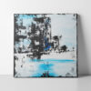 tableau abstrait au format 40x40cm par scuzart
