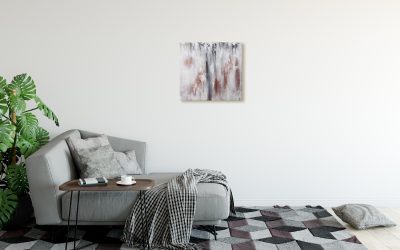 deco intérieur t- tableau moderne abstrait - ça sent le sapin - scuzart